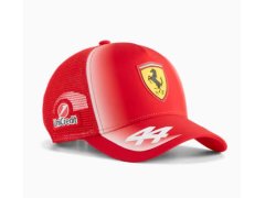 Ferrari F1 2026 dětská týmová kšiltovka Lewis Hamilton #44 - červená