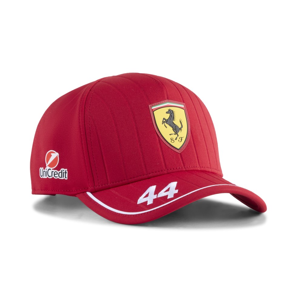 Ferrari F1 2025 kšiltovka Lewis Hamilton dětská červená Ferrari F1 2025 kšiltovka Lewis Hamilton dětská červená - Ferrari Dětské kšiltovky
