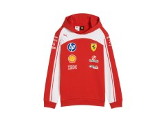 Ferrari F1 2026 dětská mikina s&nbsp;kapucí červená 2