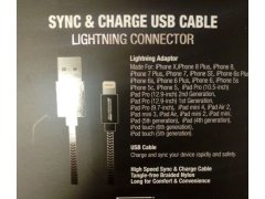 Ferrari nabíjecí kabel pro iPhone černý 2