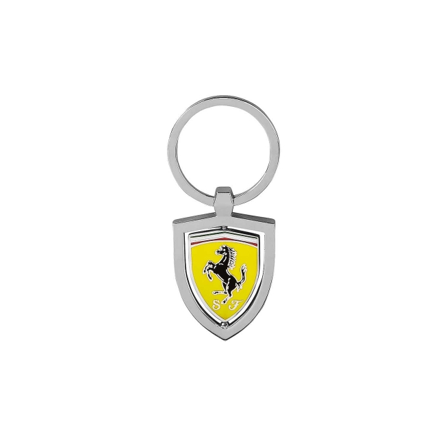 Ferrari přívěsek silver - Ferrari Doplňky Přívěsky, klíčenky, odznaky