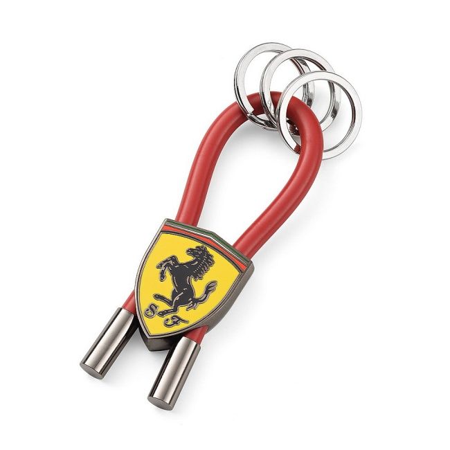 Ferrari přívěk nak klíče červený - Ferrari Doplňky Přívěsky, klíčenky, odznaky