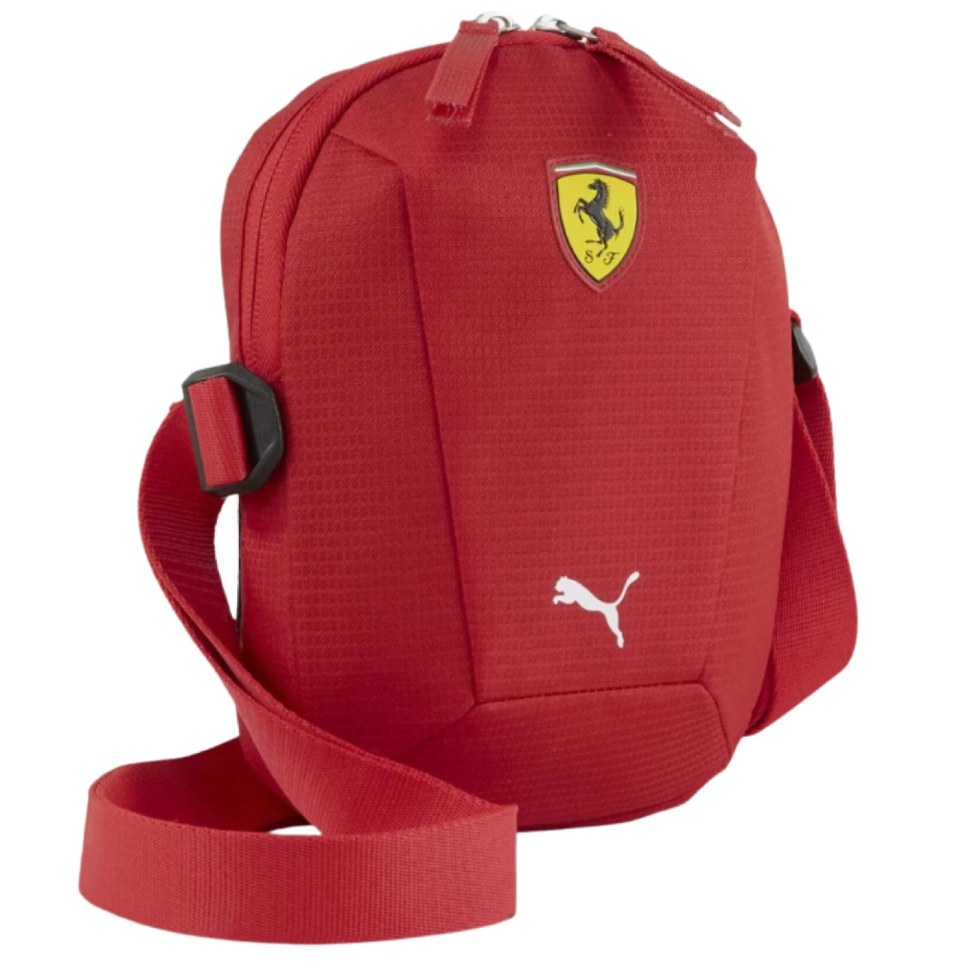 Ferrari Race Portable taška přes rameno červená - Ferrari Doplňky Tašky