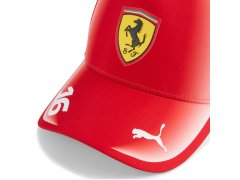 Ferrari F1 2026 týmová Trucker kšiltovka Charles Leclerc #16 - červená 3