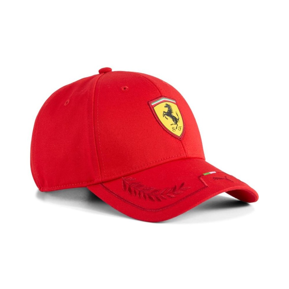 Ferrari F1 2026 BB kšiltovka s italskou vlajkou - červená