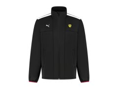 Ferrari pánská bunda softshell Logo black F1 Team 2025
