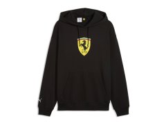Ferrari pánská mikina s kapucí Large Logo black F1 Team 2026