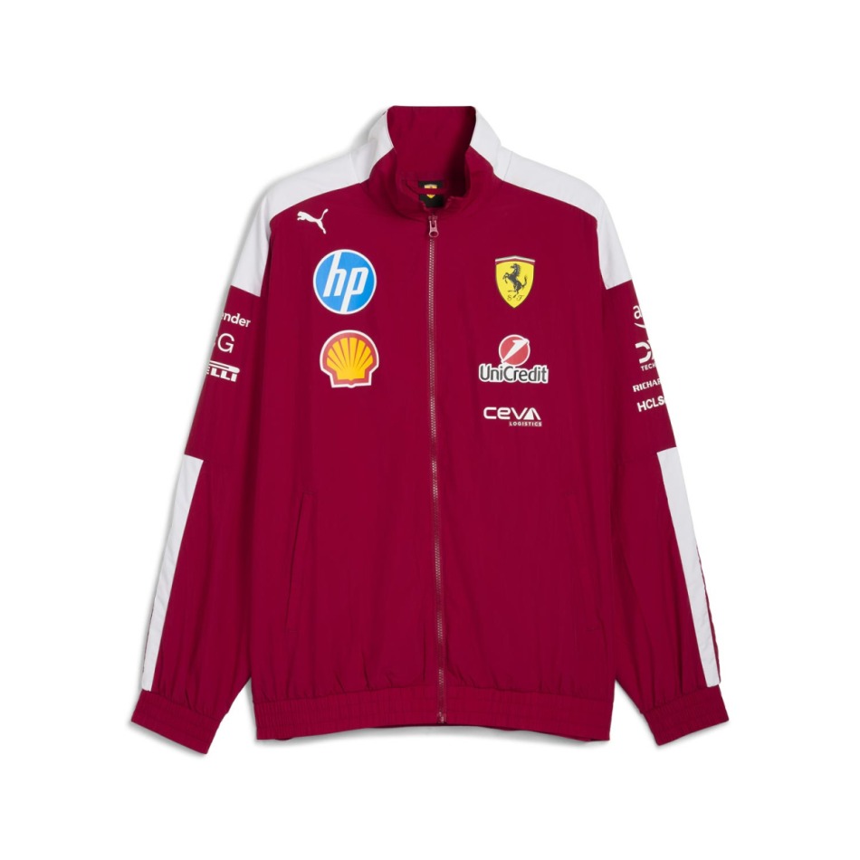 Ferrari pánská bunda Drivers T7 official Teamline Replica red F1 Team 2025
