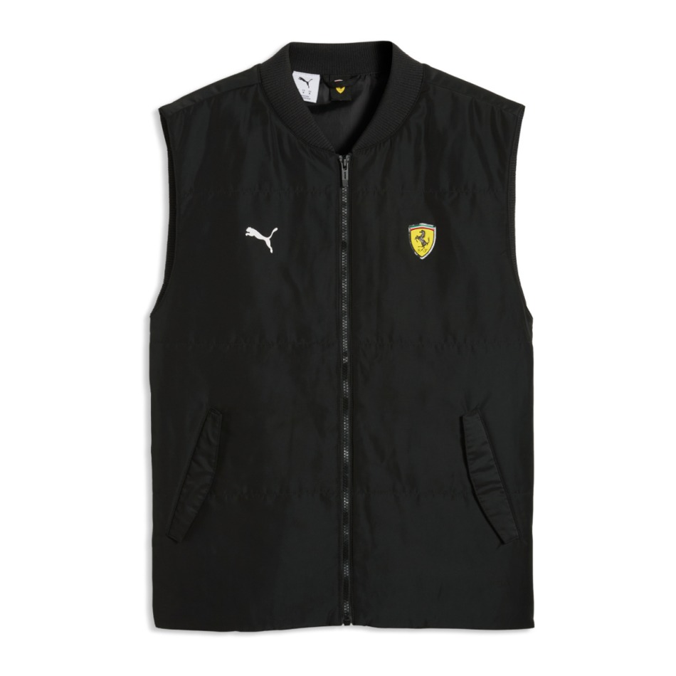 Ferrari pánská vesta Logo black F1 Team 2026