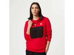 Scuderia Ferrari F1 Quarter unisex mikina na zip červená 2