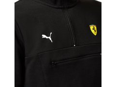 Scuderia Ferrari F1 Quarter unisex mikina na zip černá 11