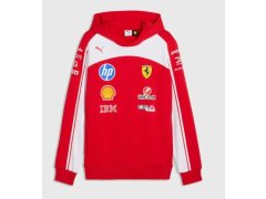 Ferrari F1 2026 týmová mikina s&nbsp;kapucí červená