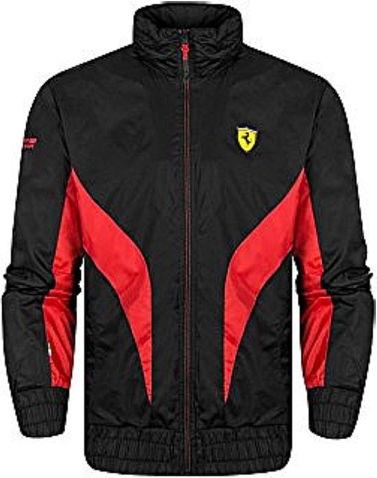 SF Leightweight jacket black - Ferrari Pánské bundy