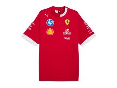 Ferrari pánské tričko official Teamline Replica red F1 Team 2025