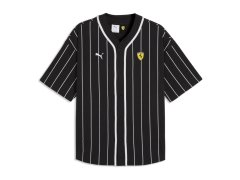 Ferrari pánská košile baseball black and white F1 Team 2026
