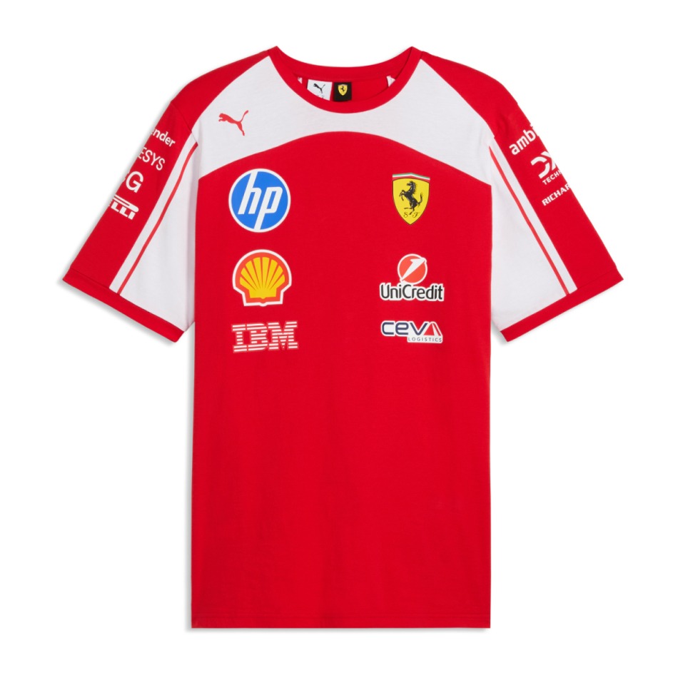 Ferrari pánské tričko official Teamline Replica F1 Team 2026