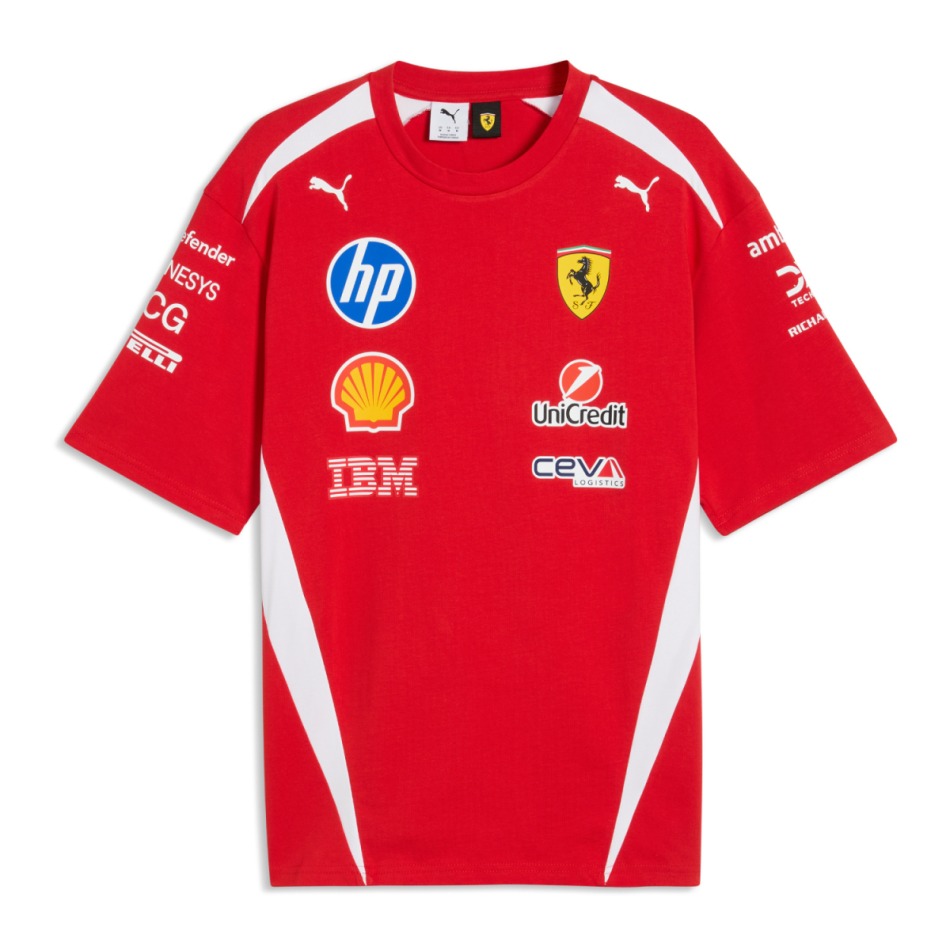 Ferrari pánské tričko Drivers red F1 Team 2026 - Ferrari trička, polo trička, košile