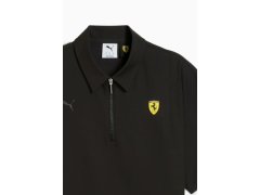 Ferrari F1 pánské oversized prémiové polo tričko černé 3