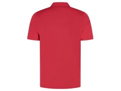 Ferrari F1 2025 pánské polo tričko s&nbsp;bílými pruhy - červené 2