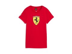 Ferrari F1 2026 dětské tričko s&nbsp;velkým logem - červené