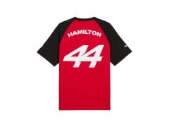 Ferrari F1 2026 unisex tričko Lewis Hamilton #44 - červené 2