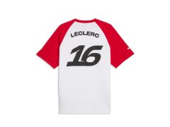 Ferrari F1 2026 pánské tričko Charles Leclerc bílé 2