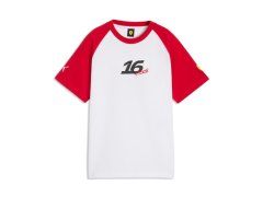 Ferrari F1 2026 pánské tričko Charles Leclerc bílé