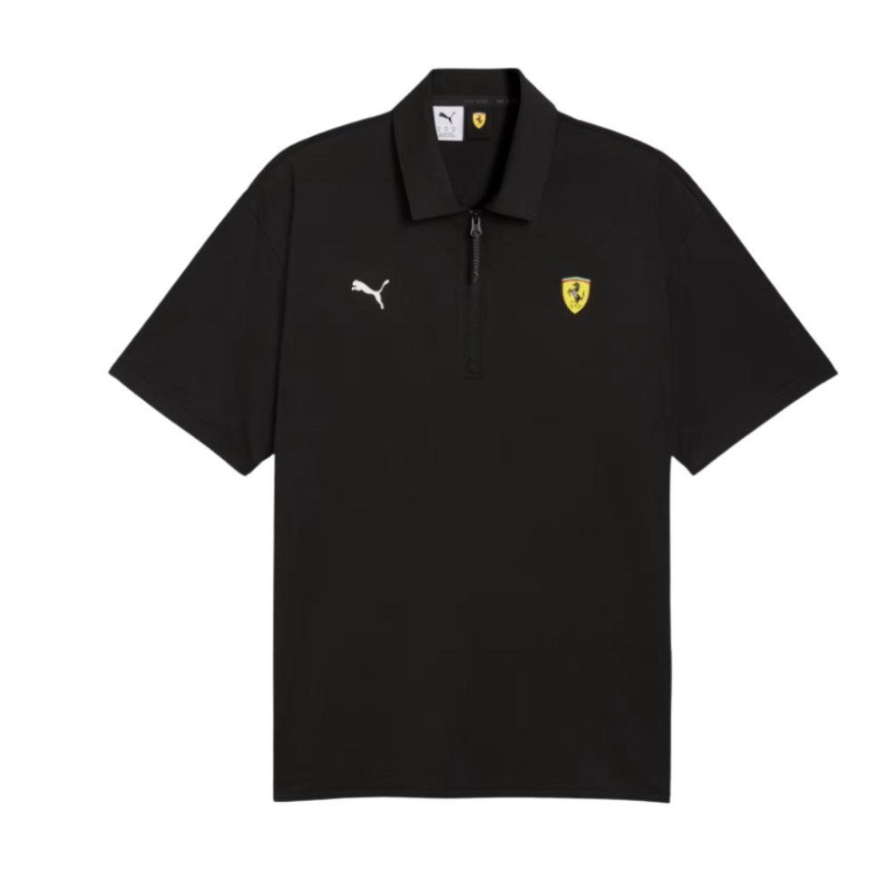 Ferrari F1 pánské prémiové polo tričko černé - Ferrari Trička