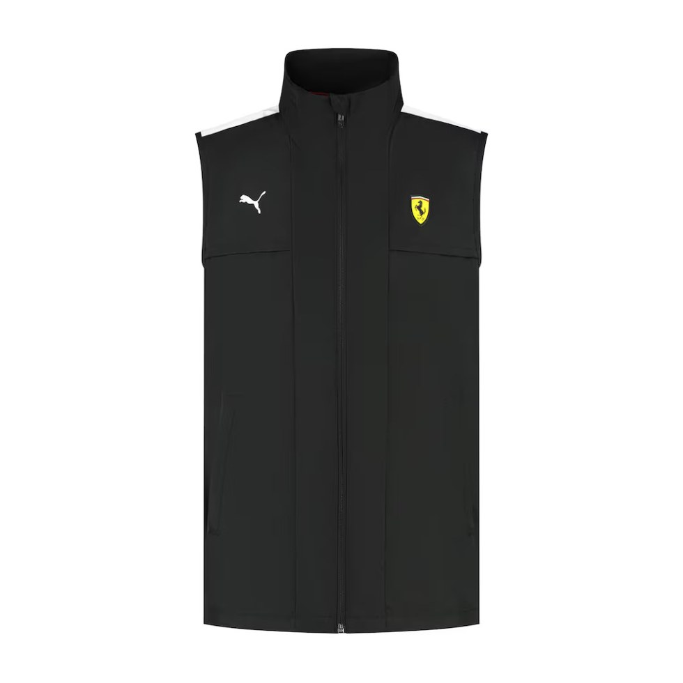 Ferrari F1 2025 pánská vesta černá Ferrari F1 2025 pánská vesta černá - Ferrari vesty