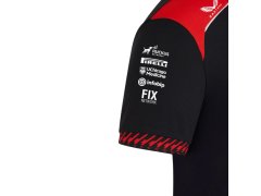 Haas F1 2026 pánské týmové tričko - černé 4