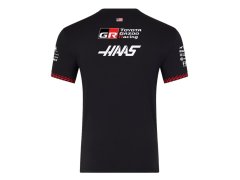 Haas F1 2026 pánské týmové tričko - černé 2