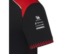 Haas F1 2026 pánské týmové polo tričko - černé 3