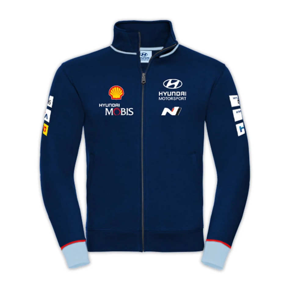 Hyundai Motorsport pánská mikina Driver navy 2024