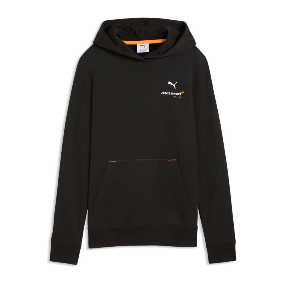 Mclaren Honda dámská mikina s&nbsp;kapucí logo black F1 Team 2026 - McLaren dámské oblečení