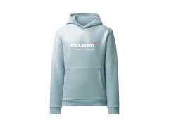 Mclaren Honda dětská mikina s kapucí Essential blue F1 team 2025