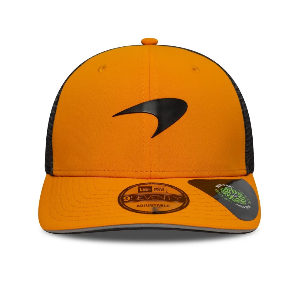 McLaren F1 2025 týmová kšiltovka New Era 9Seventy oranžová - McLaren Kšiltovky a&nbsp;čepice