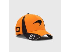 Mclaren Honda čepice baseballová kšiltovka Oscar Piastri #81 official Teamline Replica F1 Team 2026