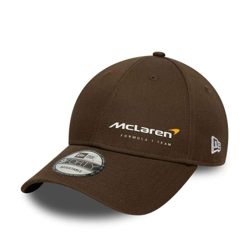 Mclaren Honda čepice baseballová kšiltovka ESS logo brown F1 Team 2025