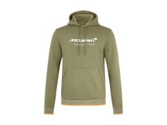 Mclaren Honda pánská mikina s kapucí Essentials green F1 Team 2025