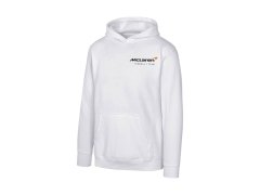 Mclaren Honda pánská mikina s kapucí Retro white F1 Team 2025