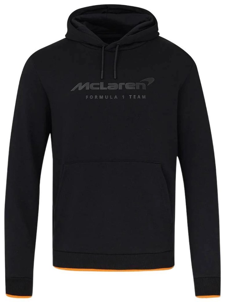 McLaren F1 2025 unisex mikina Core Essentials černá - McLaren Mikiny