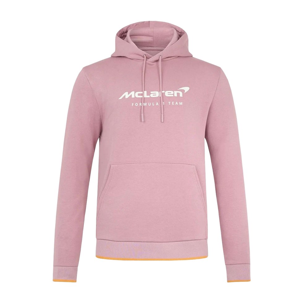 McLaren F1 2025 unisex mikina Core Essentials růžová - McLaren Mikiny