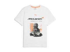 Mclaren Honda pánské tričko Lando Norris white F1 Team 2026