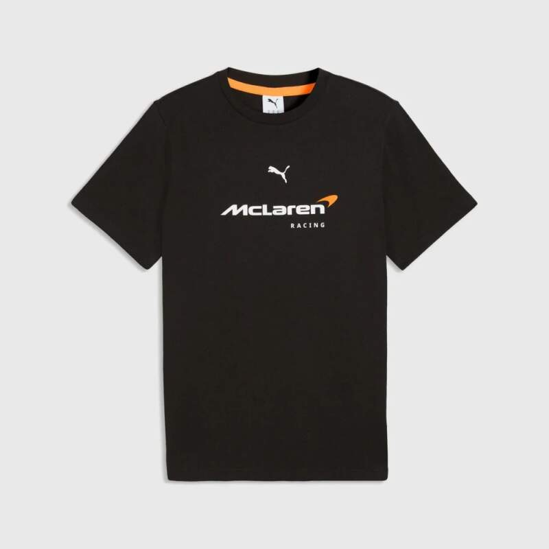 Mclaren Honda pánské tričko small logo black F1 Team 2026