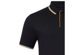 McLaren F1 2025 pánské polo tričko Core Essentials černé 3