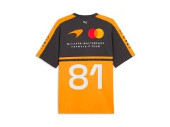 McLaren F1 2026 týmové tričko Oscar Piastri # 81 - oranžové 2