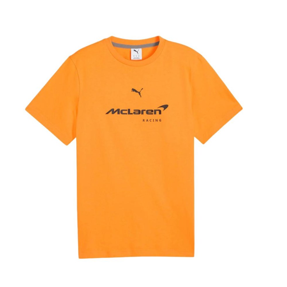 McLaren F1 2026 tričko s logem oranžové