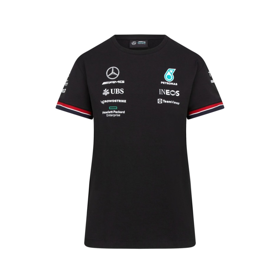 Mercedes AMG Petronas dámské tričko team black F1 Team 2022