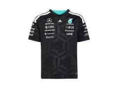 Mercedes AMG Petronas dětské tričko black official Teamline Replica F1 Team 2026 7579840