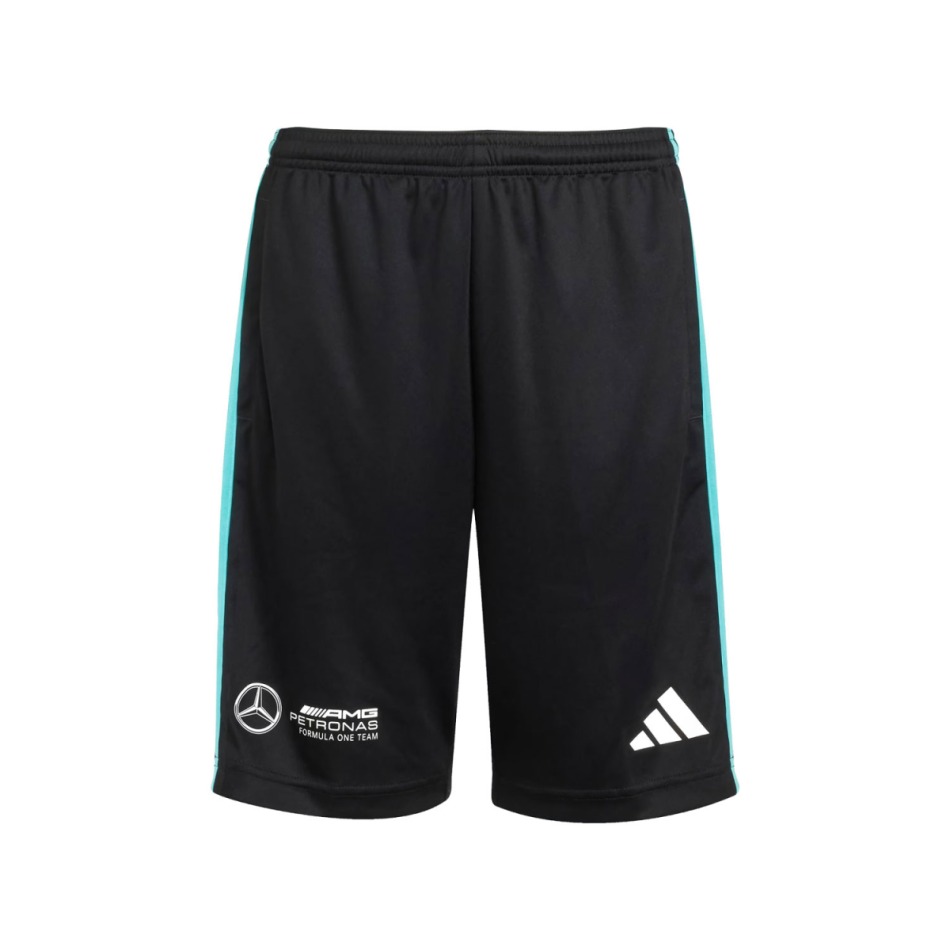 Mercedes AMG Petronas dětské trenýrky DNA Logo black F1 Team 2025 - Mercedes dětské oblečení AMG